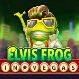 Elvis Frog In Vegas by BGAMING, showcased at casinohollywoodbets.uk – game logo