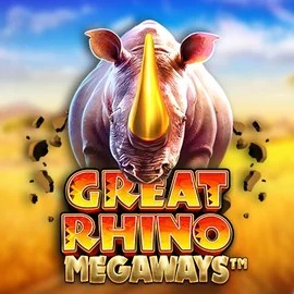 Official Slots logo: Great Rhino Megaways by Pragmatic Play at Hollywoodbets Casino