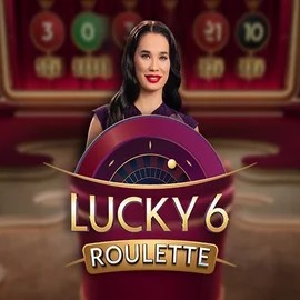 Lucky 6 Roulette game by Pragmatic Play – logo hosted on Hollywoodbets Casino