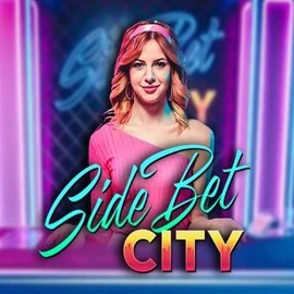 Official Live Casino logo: Side Bet City by Evolution at Hollywoodbets Casino